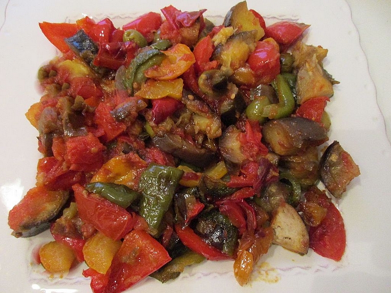 Confit de ratatouille